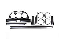 Chevrolet Lacetti HB Накладки на панель (meric) цвет алюминий TSR Накладки на панель Шевроле Лачетти