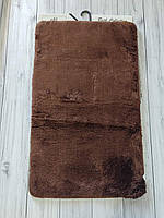 Набор акриловых ковриков для ванной комнаты 2 предмета Chilai Home Турция коричневый