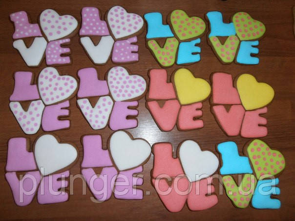 Вірубка для пряника LOVE