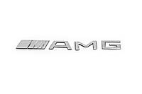 Mercedes Шильдик AMG нержавейка (20см)