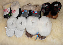 Бурки дитячі на овчині (пінетки), фото 4