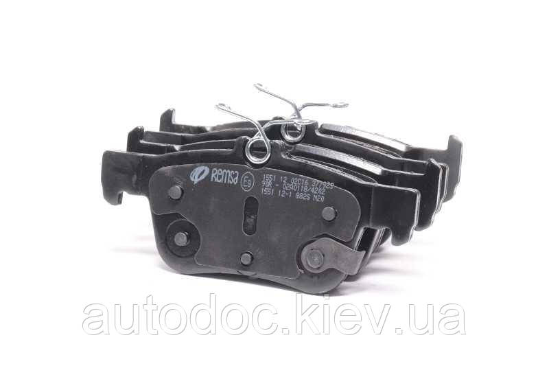 Колодка гальм. диск. FORD MONDEO V (09/14-) задн. (вир-во REMSA), арт.1551.12