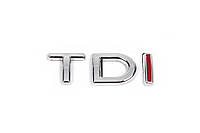 Volkswagen jetta 2006-2011 надпись TDI под оригинал ХРОМ TSR Надписи Фольксваген Джетта