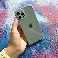 Чехол противоударный для iPhone 11 Pro Max / Чехол противоударный для Айфон / Прозрачный / Высокое качество