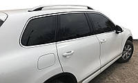 Volkswagen Touareg 2010-2018 Рейлинги Skyport (серый мат) TSR Рейлинги Фольксваген Туарег