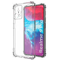 Чохол Fiji Proof для Realme 9 Pro (RMX3471, RMX3472) / Realme 9 5G бампер з посиленими бортами Transparent