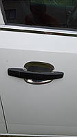 Opel Astra H 2004-2013 гг. Мильнички под ручки (4 шт, нерж) TSR Накладки на ручки Опель Астра Х