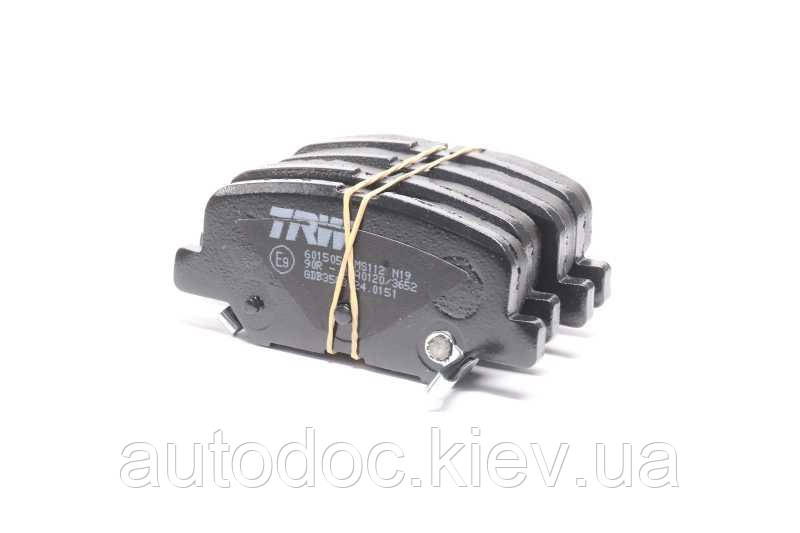 Колодка гальм. диск. MAZDA 6 2.0 2.2D 2.5 2013 - задн. (вир-во TRW)