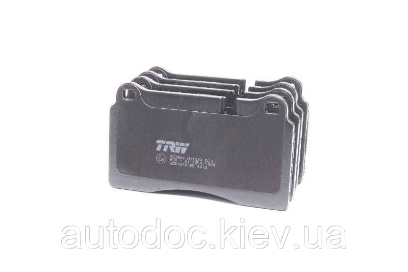 Колодка гальм. диск. RANGE ROVER III (LM), VW TOUAREG передн. (вир-во TRW), арт.GDB1670