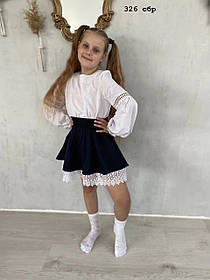 Спідниця з кишенями дитяча 326 сбр