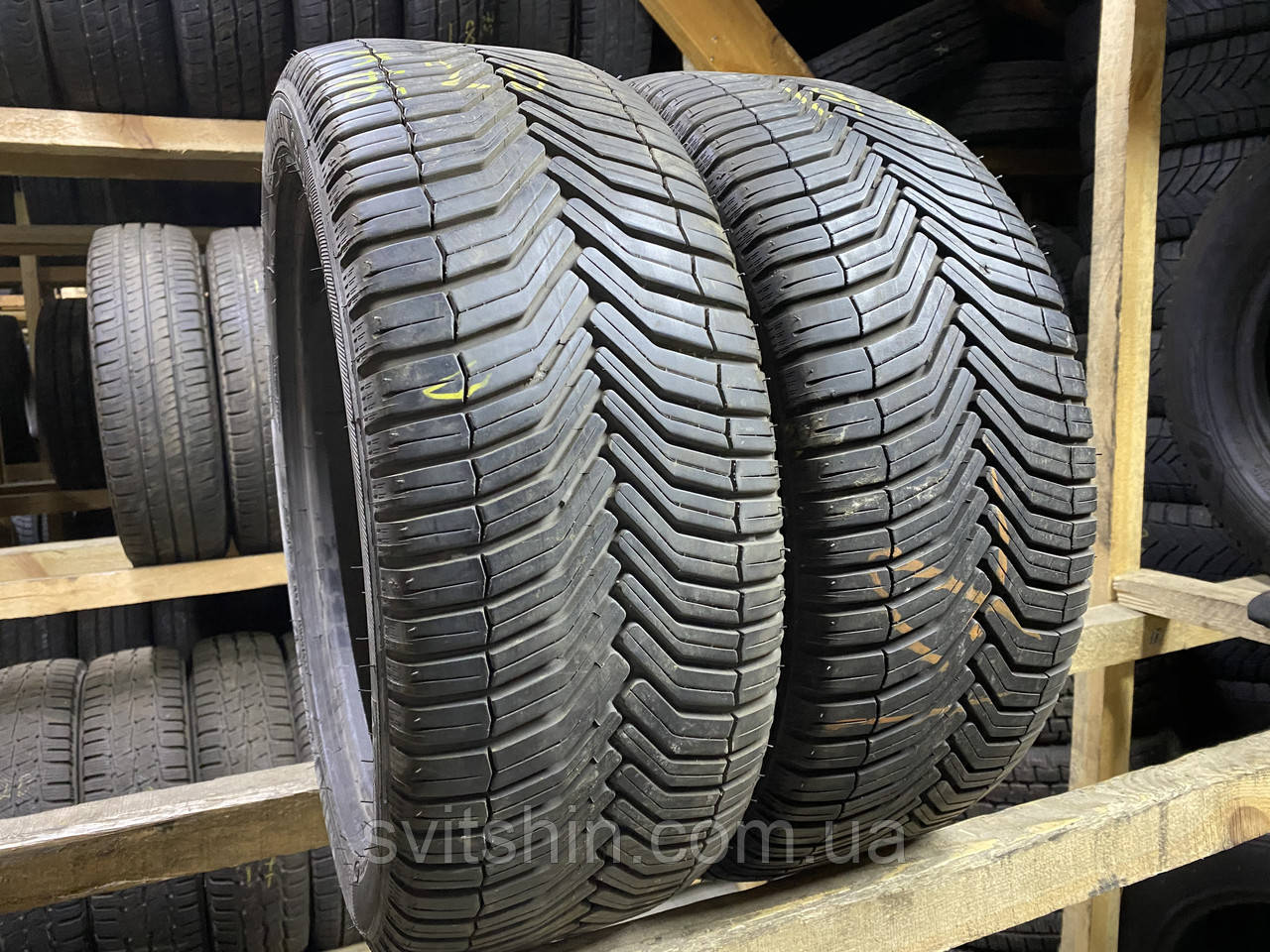 Шини всесез. 225/45R17 Michelin CrossClimate 6+мм 19/20рік, фото 1