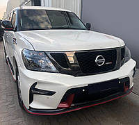 Nissan Patrol Y62 2010-2020 Комплект обвесов Nismo с оптикой TSR Комплект обвесов Ниссан Патрол Y62