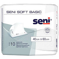 Пелюшки SENI SOFT BASIC 40 x 60 cм 10 шт