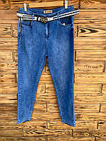 Женские синие джинсы на лето большой размер Турция
