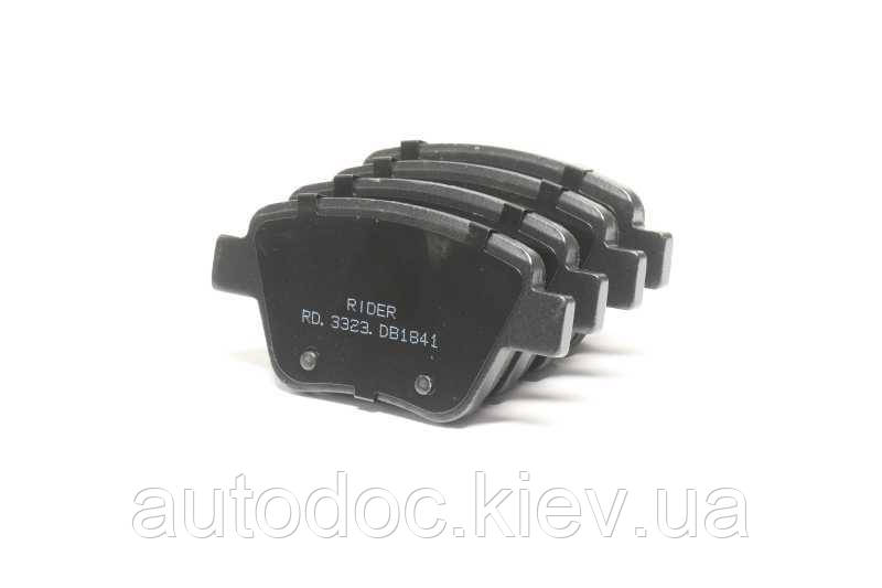 Колодка гальм. диск. SKODA OCTAVIA 07- задн. (RIDER), арт.RD.3323.DB1841