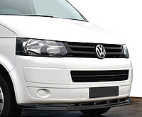 Volkswagen T5 2010-2015 Передня ліп спідниця (ABS) TSR Тюнінг переднього бампера Фольксваген Т5 рестайлінг