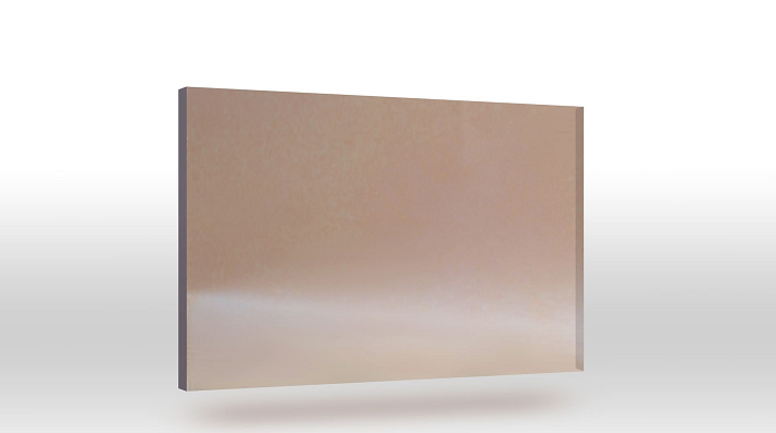 Скло 6мм бронза матова сира без обробки, фото 1