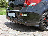 Chevrolet Cruze HB тюнинговый бампер (задняя накладка) Meliset TSR Тюнинг заднего бампера Шевроле Круз