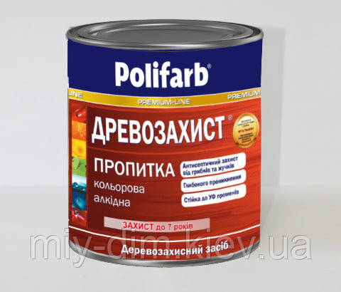 Древозахист 0,7кг Polifarb безбарвн.