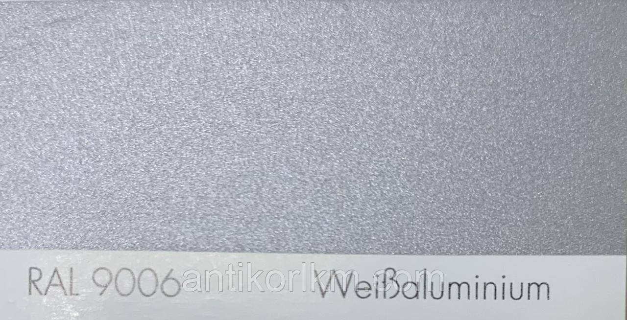 Порошкова фарба ETIKA RAL 9006 Матова PE, TRIBO