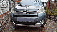 Citroen Berlingo 2008-2012 Зимняя решетка радиатора матовая TSR Зимние заглушки Ситроен Берлинго