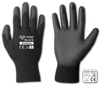 Перчатки Bradas PURE BLACK чорн/чорн. ПУ р.9 / RWPBC9 Bradas