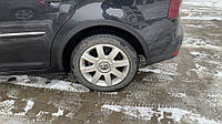 Volkswagen Touran 2006-2010 гг. Накладки на арки пластиковые (4 шт, черные) TSR Накладки на арки Фольксваген