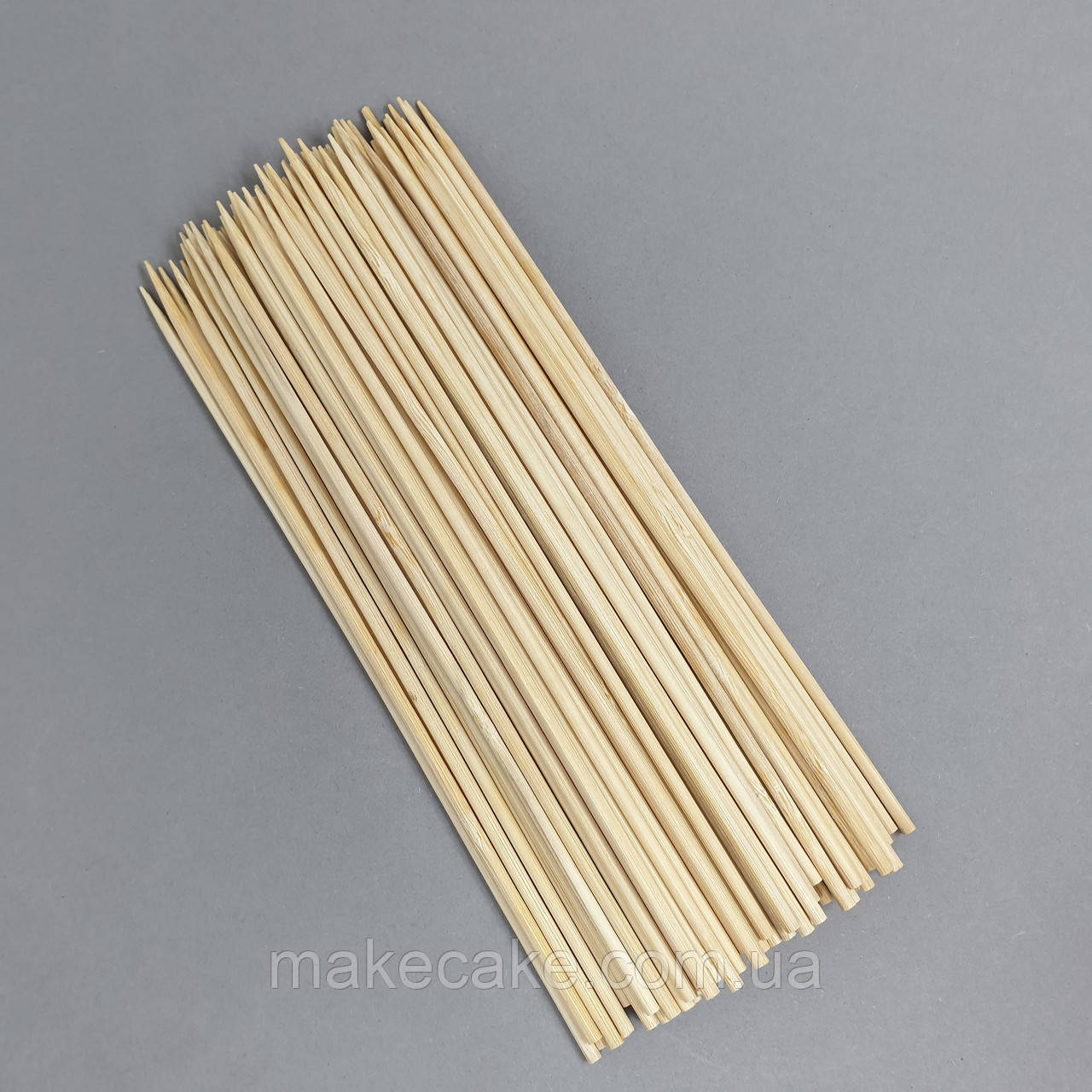 Дерев'яні шпажки (бамбукові палички) 20 см — 100 шт.