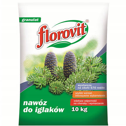 Добриво для хвойних Florovit / Флоровіт, 10 кг (Польща), фото 1