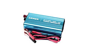 Перетворювач напруги 12V-220V/550W/USB/мод.хвиля , арт.ARM-PI600