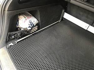 Audi Q7 2005-2015 Килимок багажника (EVA, чорний) (5 місць) TSR Килимки в багажник EVA Ауді Ку7