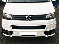 Volkswagen T5 2010-2015 Накладка на передний бампер SportLine TSR Тюнинг переднего бампера Фольксваген Т5