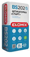 Смесь EKOMIX "Штукатурка Старт BS 202", 25 кг