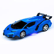 Трансформер Lamborghini 5A-799 Бездротове керування Синій, фото 4