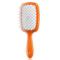 Janeke SUPERBRUSH ORANGE/WHITE. Расческа арт. 86SP226VT