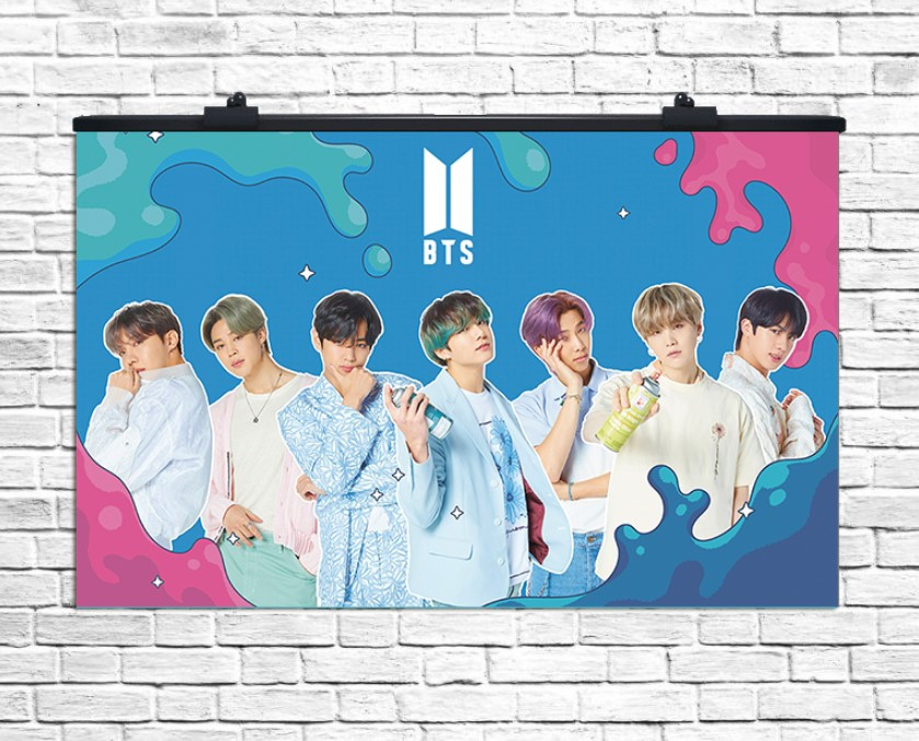 Плакат для свята BTS-1, 75х120 см
