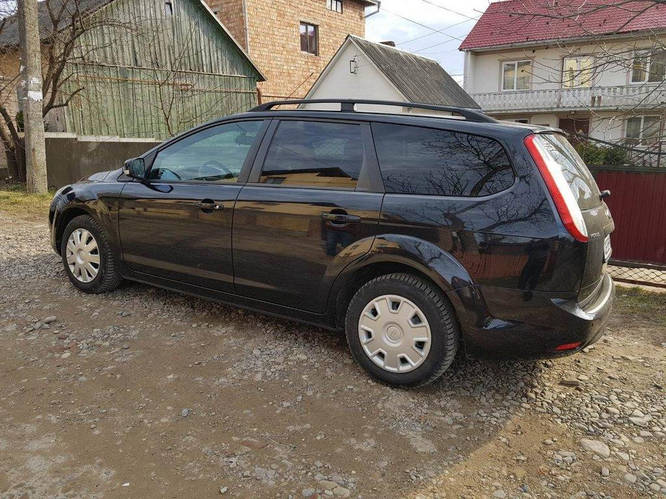 Ford Focus 2008-2011 Caravan Рейлинги алюминиевые (Черные) TSR Рейлинги ...