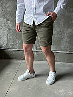 Мужские классические шорты хаки на лето короткие бриджи повседневные (G)