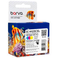 Картридж Barva HP 123XL color\/F6V18AE, 12 мл (IC-H123CXL)