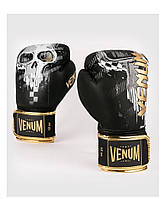 Боксерские перчатки Venum Skull Boxing Gloves Black!