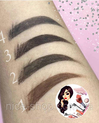 Помадка для брів Bless Brow Pomade № 01, з пензлем, фото 4