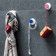 Гачки для рушників кольорові комплект - 6шт AQUATICA арт.(9784281)