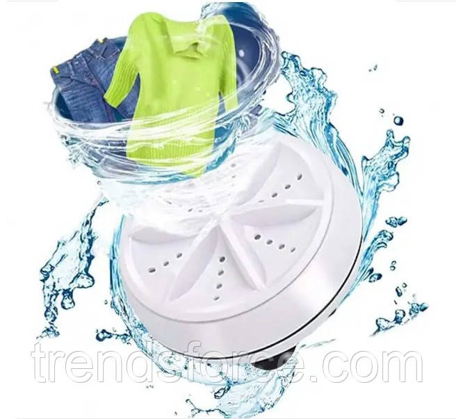 Портативна Ультразвукова Пральна Машина Ultrasonic З Міні-USB Mini Wash 207019