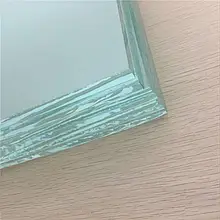 Скло 6мм діамант матовий загартований з кромкою