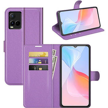 Чохол-книжка Litchie Wallet для Vivo Y33s / Y21s / Y21 Violet