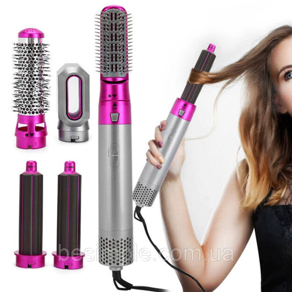 Купить Фен-стайлер 5в1 Hot Air Styler с насадками для завивки и ...