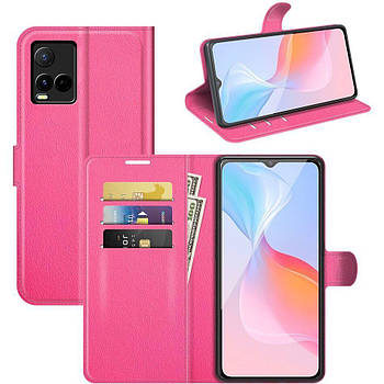 Чохол-книжка Litchie Wallet для Vivo Y33s / Y21s / Y21 Rose