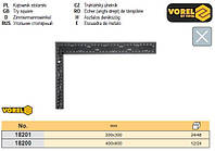 Угольник столярный Польша металл 400х600 мм VOREL-18200