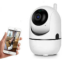 Поворотная камера видеонаблюдения с WiFi и ИК подсветкой / Поворотная внутренняя камера