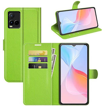 Чохол-книжка Litchie Wallet для Vivo Y33s / Y21s / Y21 Light Green